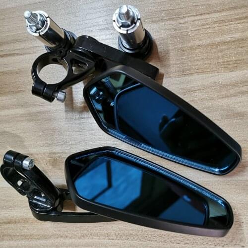 Hot sale motorcycle modified rearview mirror universal 22mm reversing CNC rearview mirror