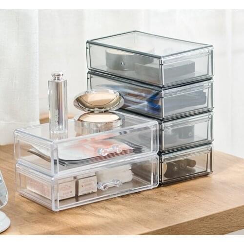 Jewelry Containers For Desktop Dresser Bathroom Organizer Cosmetic Storage Box Drawer Make Up Organizer For Small Things