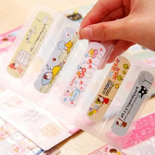 5set Waterproof Breathable Cute Cartoon woundplast Hemostasis Adhesive Bandages First Aid Emergency Kit Outdoor Survival Tool
