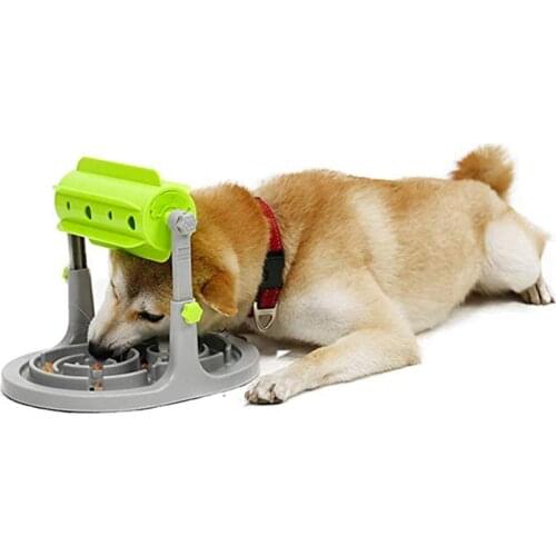 Pet Cat Dog Food feeder Dispenser Slow food Feeder bowl Treats Dog Food Feeding Toys Kitten Small Dogs healthy Feeding