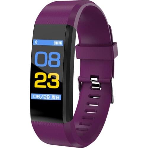 115plus Bluetooth Sports Smart Bracelet Waterproof Heart Rate Blood Oxygen Adult Blood Pressure Electronic Bracelet Monitoring