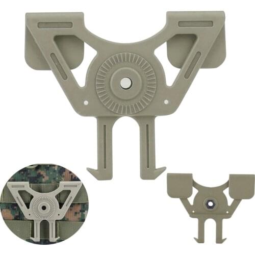 Tactical Holster Magazine Molle Attachment Adapter Vest Load Bearing Equipment For Hunting Rifle Gun Quick Pull Sleeve