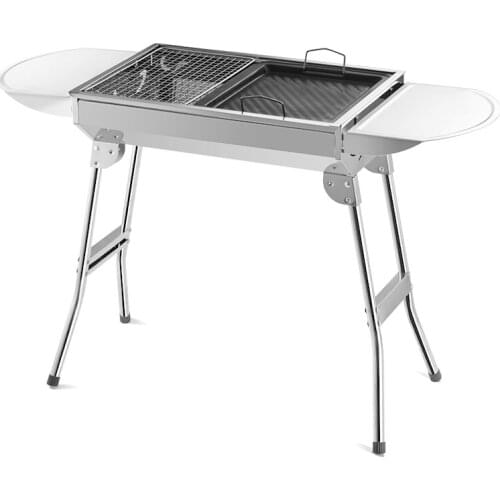 Large Size Outdoor Barbecue Grill Charcoal Barbecue Whole Tools Household Multifunction Safety Healthy Easy Clean Barbecue Rack