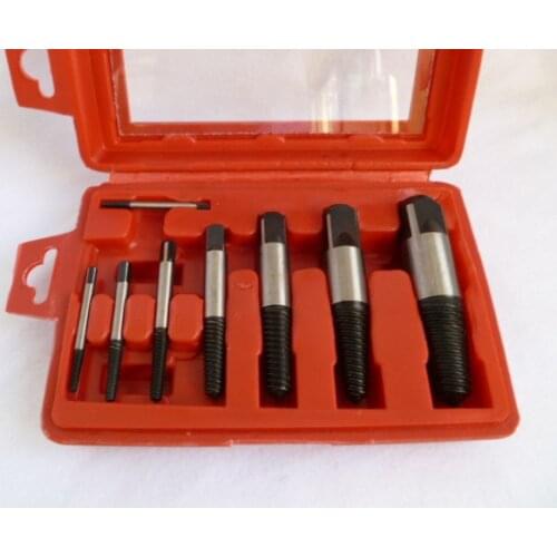 8 pcs=1set Decister picker tool screw extractor faucet triangular valve broken wire removal device
