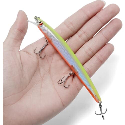 Wobblers For Sea Pike Wobbler Fishing Dancing Minnow Fishing Lure Minnow Floating Crankbaits Pesca Crankbaits With 3 Hooks Slim