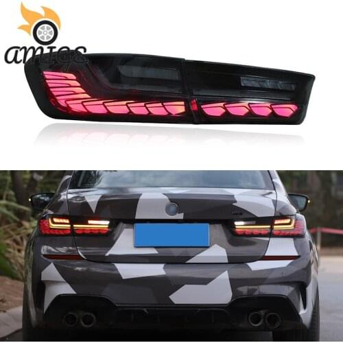 12V Car LED Taillights For BMW G20 G28 330i 340i M340d Backup Lamps Brake Light Rear Lights Reflector Bumper Lamp