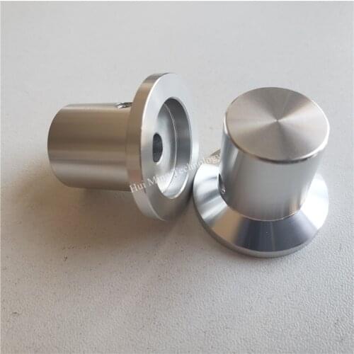 2pcs aluminum knob potentiometer knob 30*26*6mm potentiometer cap car knob switch cap Encoder for amplifier