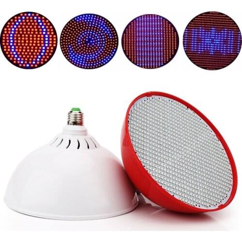 4PCS 20W/40W/50W/80W E27 LED Grow Light 85-265V Greenhouse LED Plant Lamp for Hydroponics Flowers Plants Vegetables Horticulture