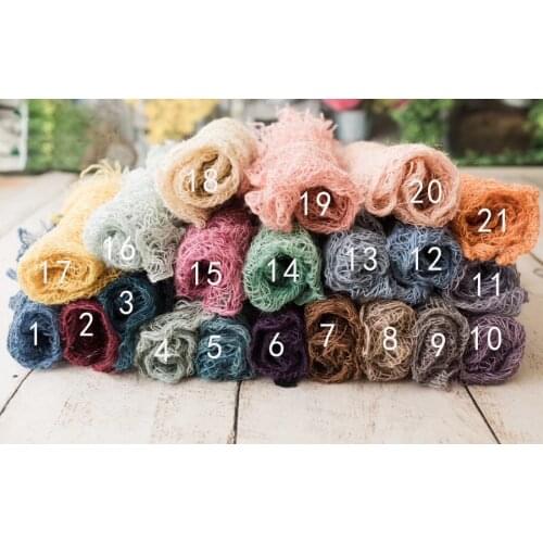 Newborn Photo Prop Burlap Blanket,Jute Woven Hemp Layering Blanket Baby Posing Fabric Backdrop#P2437