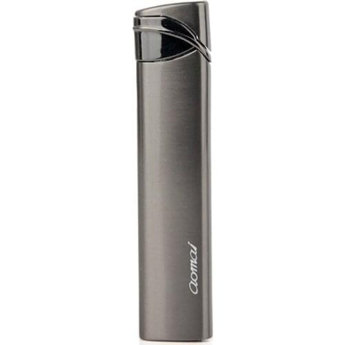 Elegant Series Boutique Windproof Lighter for Women Plating Straight Into The Green Fmale Encendedores Smooth Surface Isqueiro