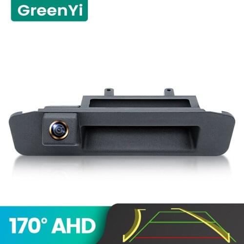 GreenYi 170° AHD 720P Trajectory Car Rear View Camera for Mercedes Benz GLK 300 X204 GLA Reverse Reversing 4 pin Vehicle