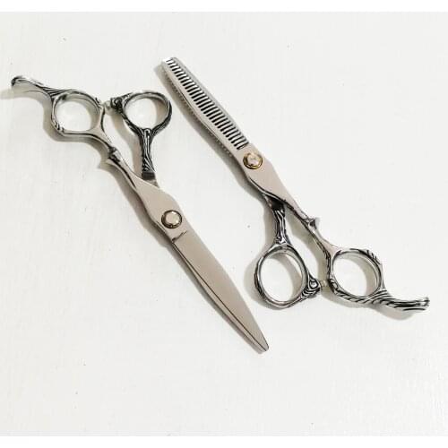 SR-6CR-002 Flat Cutting Thinning Styling Tool Hair Scissors