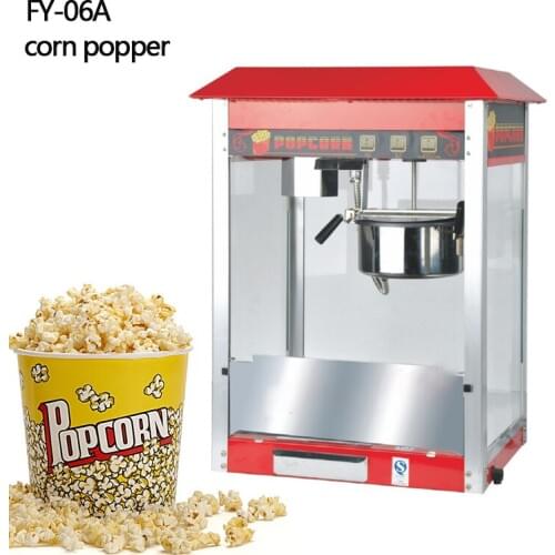 Commercial Classic popcorn machine Electric Popcorn Desktop Mini Popcorn Machine Popcorn Makers FY-06A 110v 220v