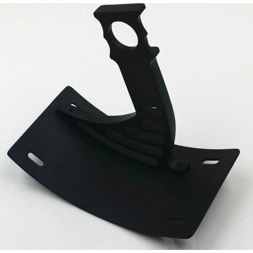 Swingarm Side Mount Curve License Plate Bracket For Honda CBR 900 929 954 RR RC