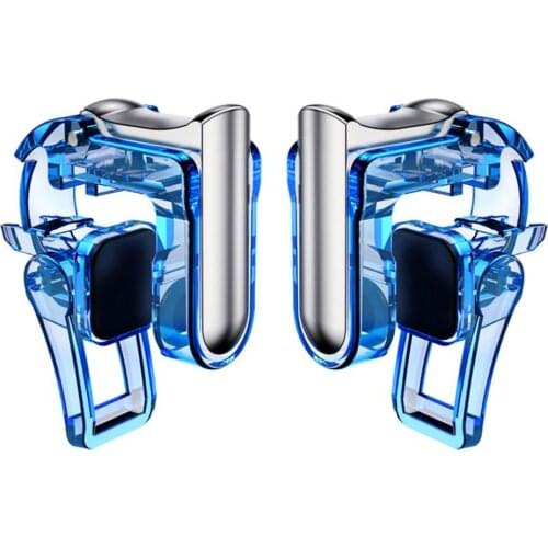 2Pcs Metal GT01 PUBG Game Controller Trigger Buttons Mini Multifunctional Mobile Phone Gamepad Fire Buttons for Smart Phones