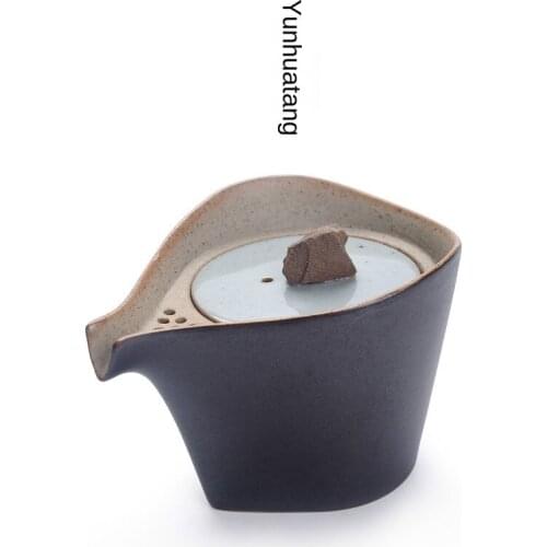 JapaneseStyle Stoneware Tea Set Pot Ceramic Kung Fu Tea Set TeaPot Teapot Set TeaCup with Filter Porcelain Teapot Ceramic TeaPot