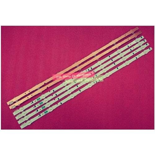 New 5set=20 Pieces 7LEDs 647mm LED backlight srip for samsung TV ue32j5500ak UE32J5500 D4GE-320DC1-R2 D4GE-320DC1-R1 new