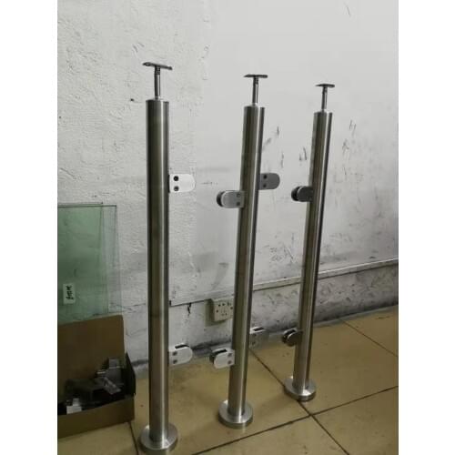 Freeshipping 950mm 304 stainless steel guardrail railing brushed solid