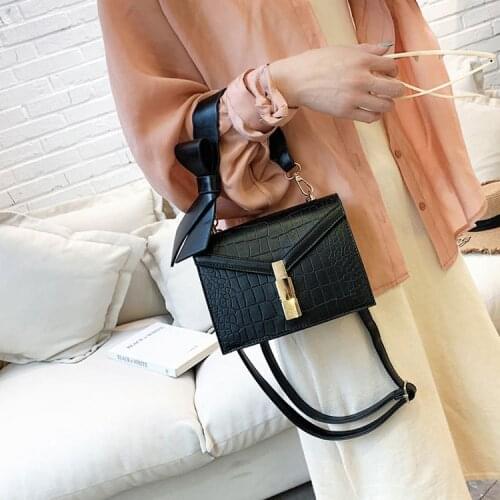 Luxury Handbag 2020 Fashion New High Quality PU Leather Womens Designer Handbag Sweet Girl Bow Tote Shoulder Messenger Bags
