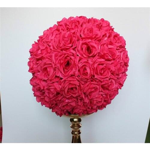 SPR EMS Free shipping 30CM wedding flower ball 12pcs/lot bride holding flower wedding decoration party/home decorative flowers