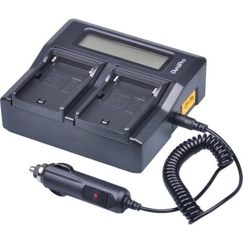 LED Power Indicator for Sony NP-F550 NP-F770 NP-F750 F960 F970 Accu Camera dual charger