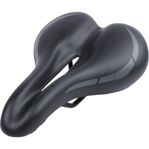 Comfortable Bicycle Saddle Seat black New Road Bicycle Soft Comfortable Bike Seat Cushion Pad Cycle Seat Ultralight