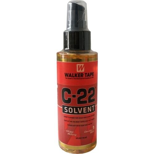 1 bottle 4 Oz 118ml Walker Tape C-22 Solvent Remover For Lace wig glue remover for double side tape