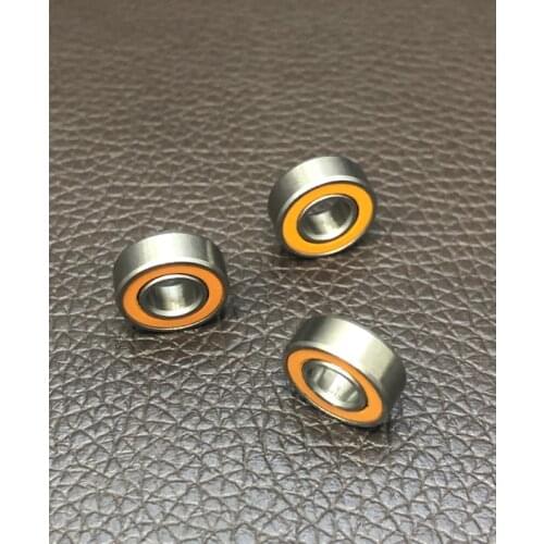 10pcs/lot S606-2RS S606 2RS RS 6x17x6 mm ABEC-7 Stainless Steel hybrid Si3n4 ceramic bearing for fishing reel 6*17*6 606 606RS