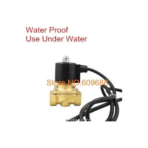 2A-040-10 2A-160-10 Electronic Solenoid Valve Water Proof Use Under Water 3/8"