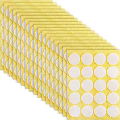 800Pcs Candle Wick Stickers Double-Sided Adhesive Dot Heat-Resistant Candle Making Stickers for Candle DIY Supplies