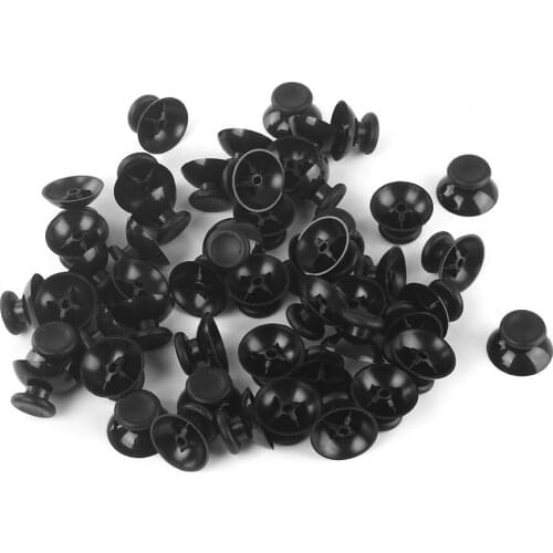 50 Pcs/lot Analog Cover 3D Thumb Sticks Thumbstick Mushroom Head Rocker Cap Cover For Microsoft For Xbox 360 Controller