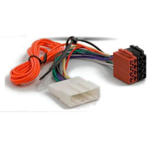 Car Stereo Radio Harness ISO for Nissan Tiida X-Trail Navara D40 Qashqai 2007+ Altima 2013+ for Subaru Forester 2013