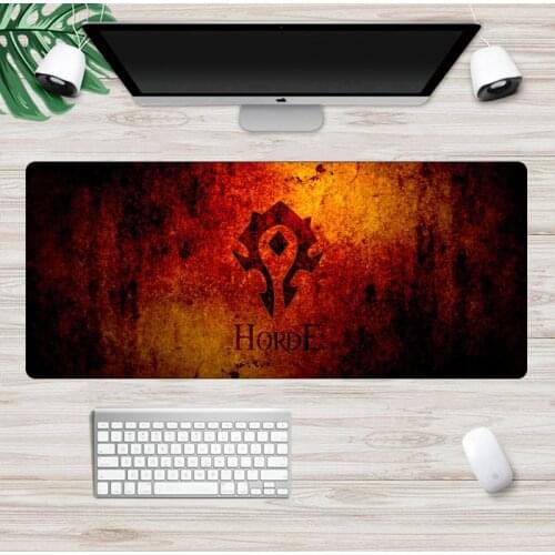 Large 70x30cm World of Warcraft Gaming Mousepad Non-Skid Locking Edge Computer Gamer Mouse pad Office Notebook Desk Mat