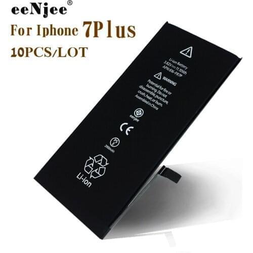 EENJEE Original IC 10PCS battery For Iphone 7 Plus smartphone Mobile Phone Replacement Repair Part protection Board OEM
