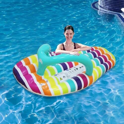 Giant Stripe Slipper Alphabet Flip Flop Pool Float Inflatable Swimming Ring Ride On Water Toy Slippers Air mattress Boia Piscina