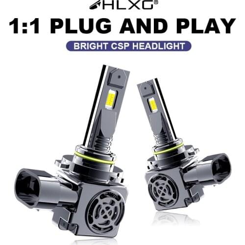 HLXG 20000LM H1 led H8 H9 H11 9005 9006 HB3 HB4 H7 LED 6000K 12V Auto Lamp lampada h4 super branca Car Lights headlight Bulbs