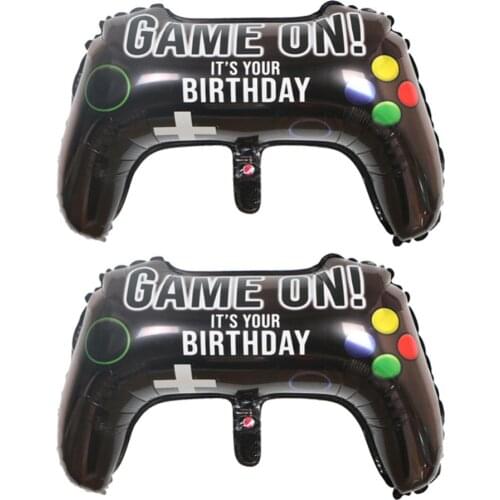 Balloon Game Controller Balloon Birthday Party Gamepad Joystick Balloon Party Supplies Toys For Kid Game Balloon Home Decoration