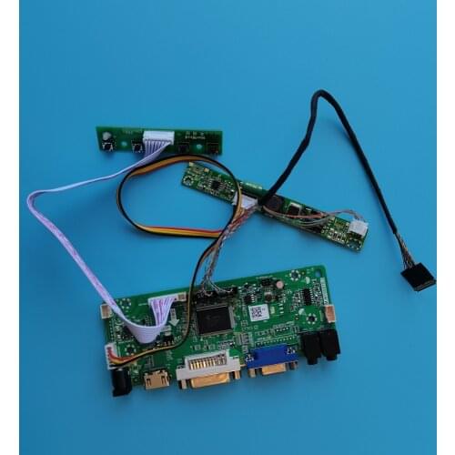 Kit For M185BGE-L10/L21/L22/L23/L2U 1366*768 WLED LVDS M.NT68676 display controller board kit DVI VGA LED