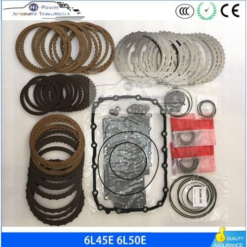 6L45E 6L50E Transmission Master Rebuild Kit friction Kit Seals Overhaul Kit For Cadillac