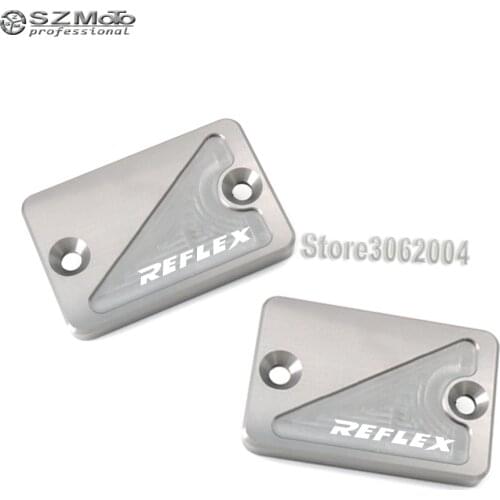 Front Rear Brake Reservoir Cover For HONDA NSS 250 NSS250 REFLEX 2001-2007 2006 Motorcycle Master Cylinder Oil Fluid Cap