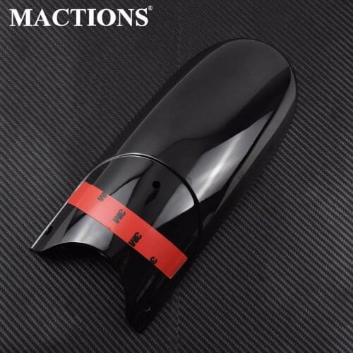 Motorcycle Gloss Black Front Fender Extender Extenda Fenda For Harley Sportster FX / XL 883 1200 Dyna Softail