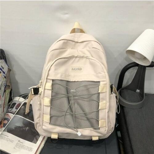 Men Backpack School Bag Womens Backpack 2021 Student Fashion Nylon Teenager Backpack Teenage Bagpack