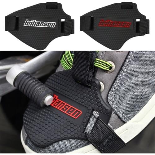 Riding nonslip motocross boot cover soft rubber boots wear resistant moto shoe protector part motorcycle shifter gear shift pad