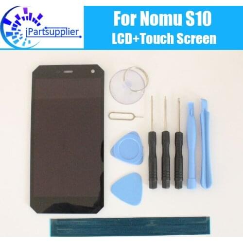 NOMU S10 LCD Display+Touch Screen 100% Original LCD Digitizer Glass Panel Replacement For NOMU S10