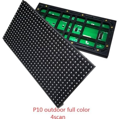 P10 SMD 320*160mm 32*16 Pixels 4s / 2s Full Color RGB Outdoor LED Display Module
