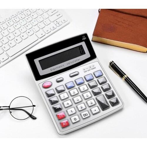 Portable Electronic Calculator Scientific Anti-skid Office/Market Calculate Tool Accounting Special