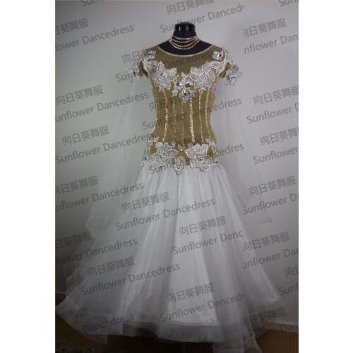 Modern Waltz Tango Ballroom Dance Dress, Smooth Ballroom Dress, Standard Ballroom Dress,modern dance costume performance dress