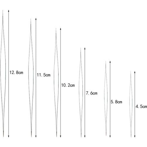 Special Beaded Needle With Middle Opening For Hand-made Diy Necklace Threading Bracelet Beads Opening Beading Needle