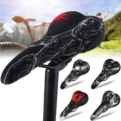 Hot Bike Seat Bicycle Saddle Soft Bike Saddle Cushion Comfortable Bicycle Saddle for Bike NOV99