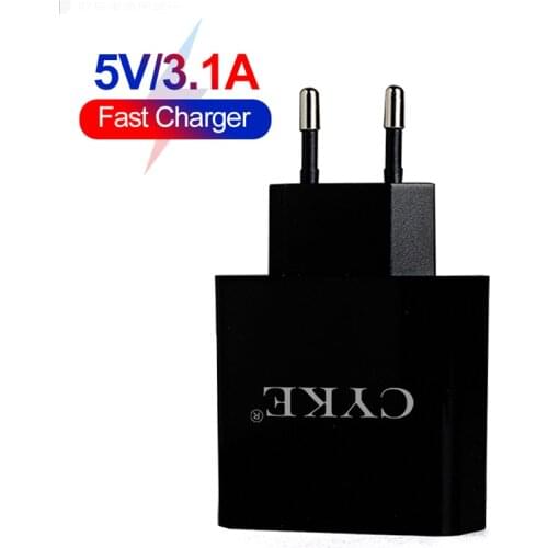 Digital display High Quality Mobile phone Charger 3USB EU/US Fast Charge Travel Smart Charging for iphone12 Samsung Huawei Xiaom
